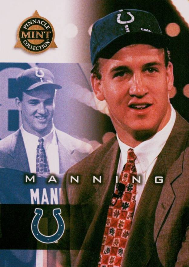 1998 Pinnacle Mint Collection Peyton Manning #99 Football Card