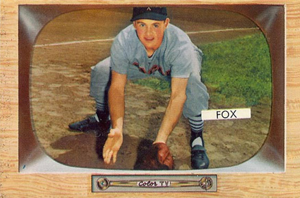 1955 Bowman Nellie Fox #33 Baseball Card