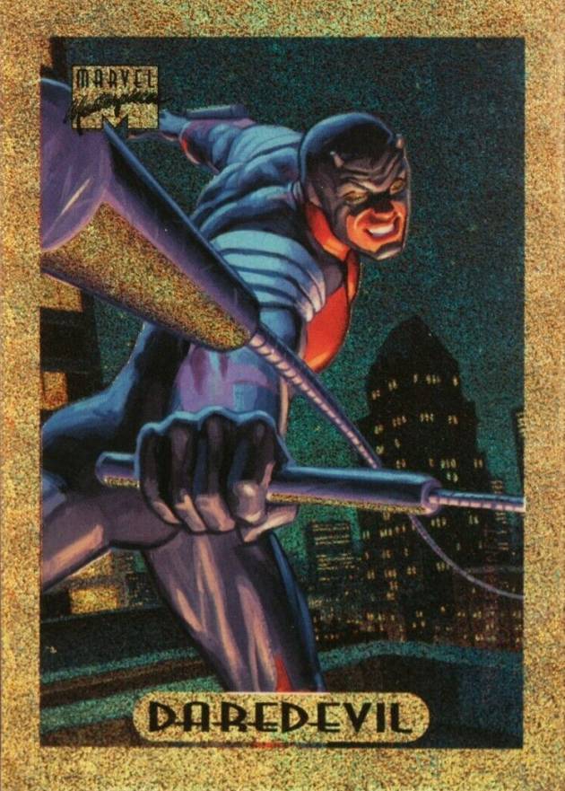 1994 Marvel Masterpieces Holofoil  Daredevil #3 Non-Sports Card