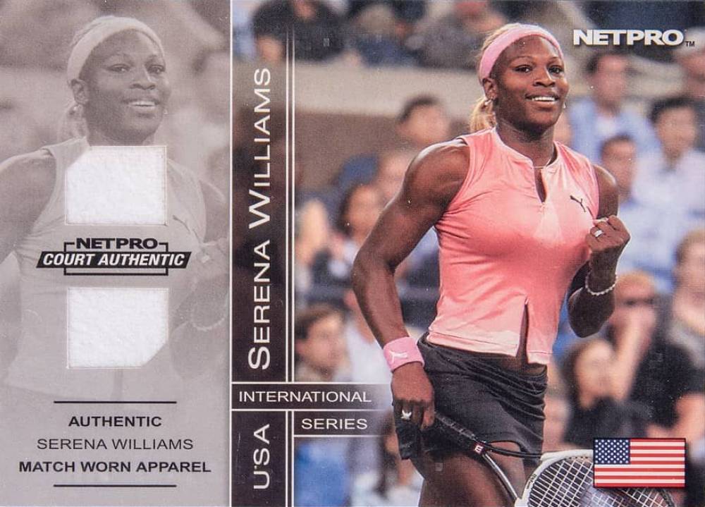 2003 Netpro International Series Match Worn Apparel Serena Williams #2D Other Sports Card