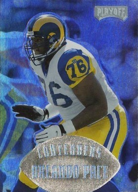 1997 Playoff Contenders Orlando Pace #136 Football Card