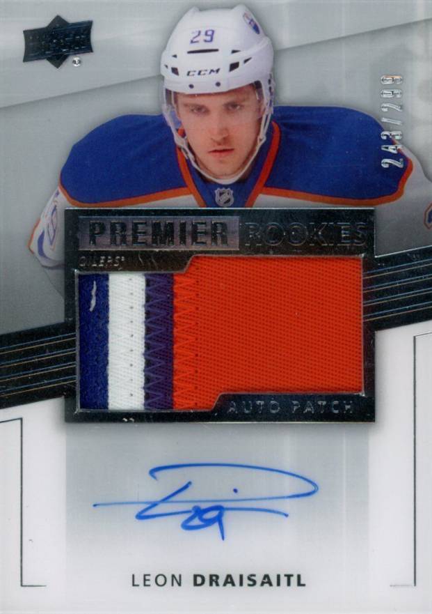 2014 Upper Deck Premier Leon Draisaitl #119 Hockey Card