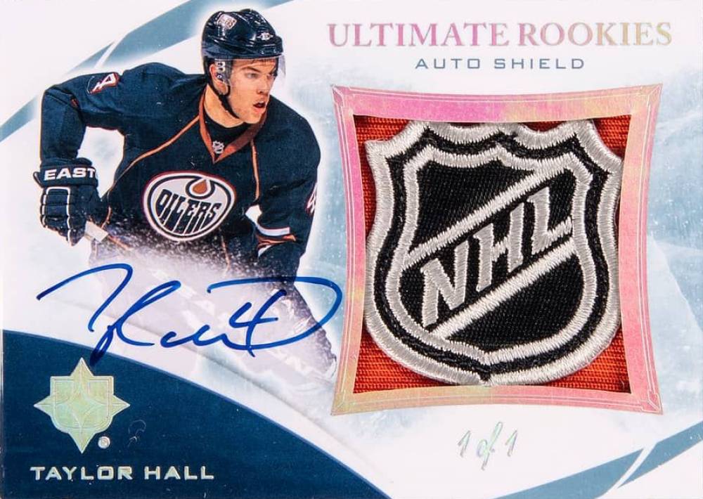 2010 Ultimate Collection Taylor Hall #142 Hockey Card