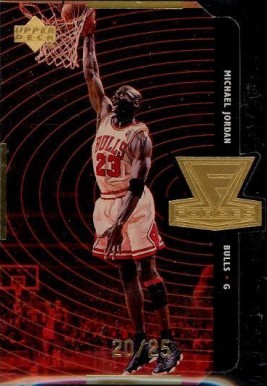 1998 Upper Deck Forces Michael Jordan #F1 Basketball Card