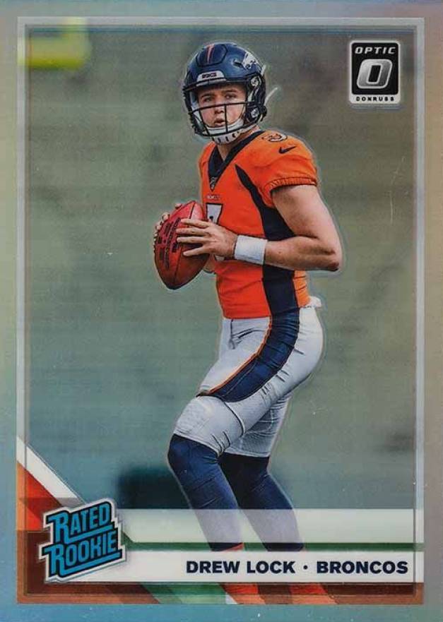 2019 Panini Donruss Optic Drew Lock #153 Football Card