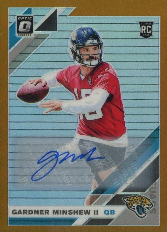 2019 Panini Donruss Optic Gardner Minshew II #142 Football Card