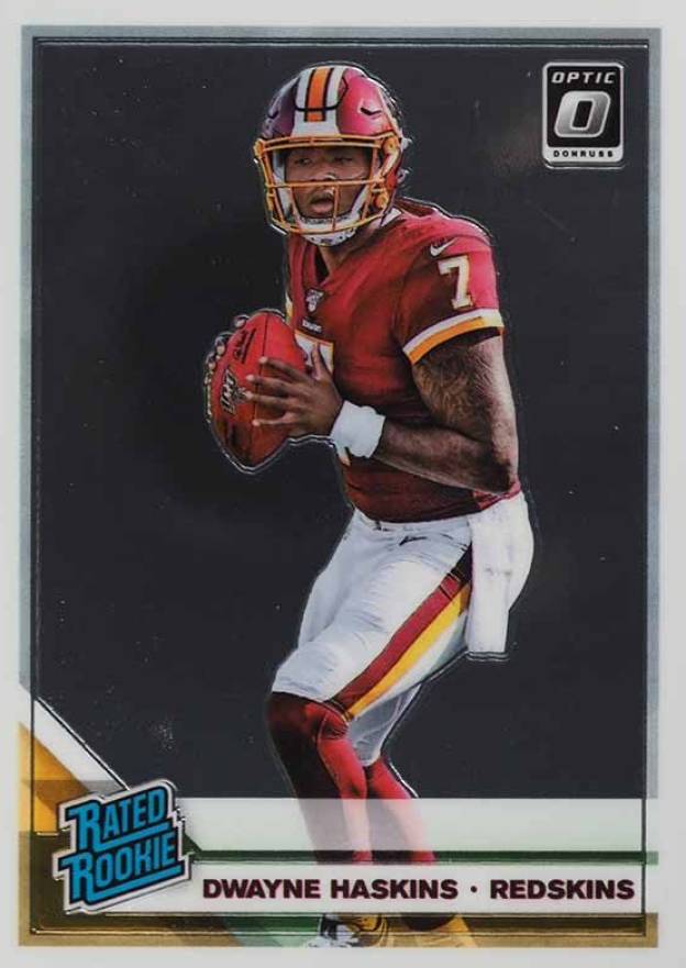 2019 Panini Donruss Optic Dwayne Haskins #151 Football Card