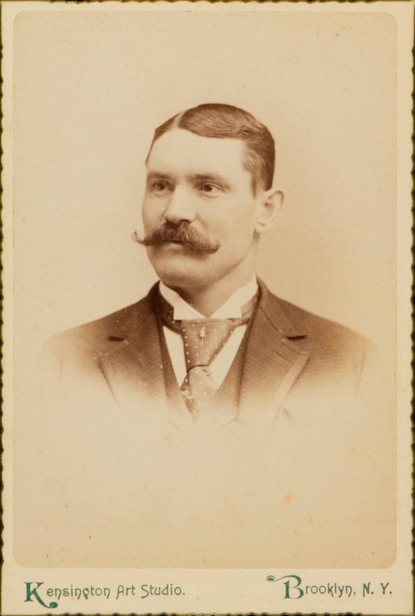 1891 Kensington Art Studio Cabinet Photo George Gore # Baseball Card