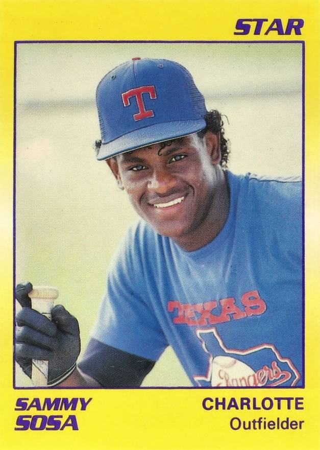 1990 Star Minor League Baseball Wax Sammy Sosa #61 Baseball Card