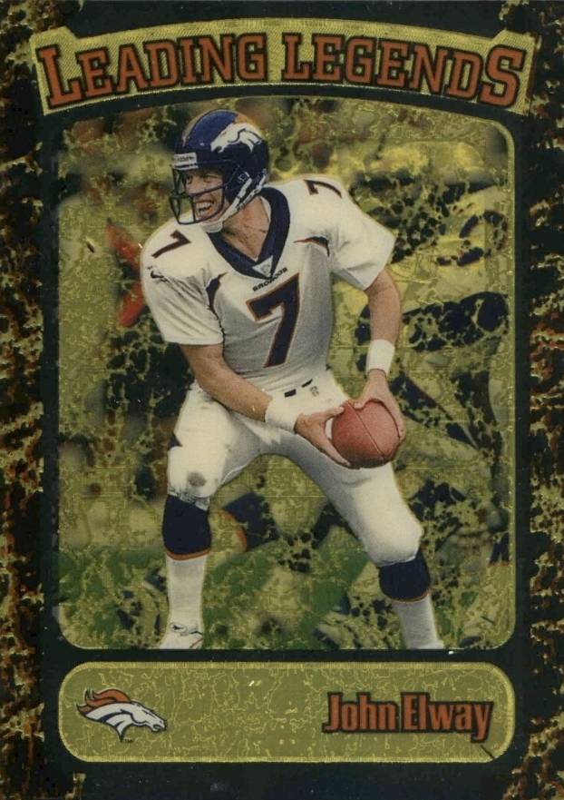 1998 Stadium Club Leading Legends John Elway #L6 Football Card