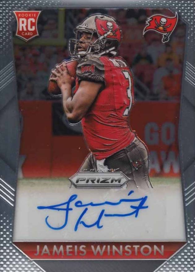 2015 Panini Prizm Rookie Signatures Jameis Winston #RSJW Football Card