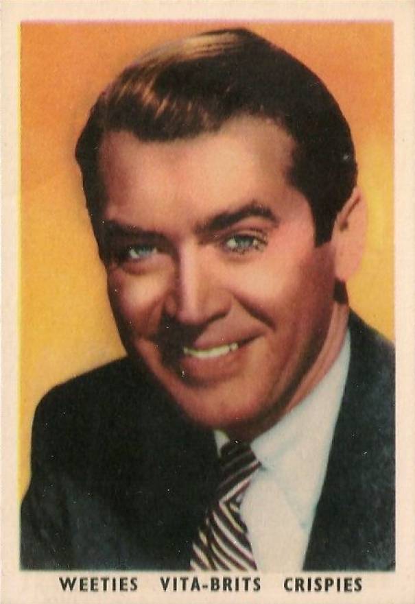 1955 Vita-Brits Popular Film Stars James Stewart #2 Non-Sports Card