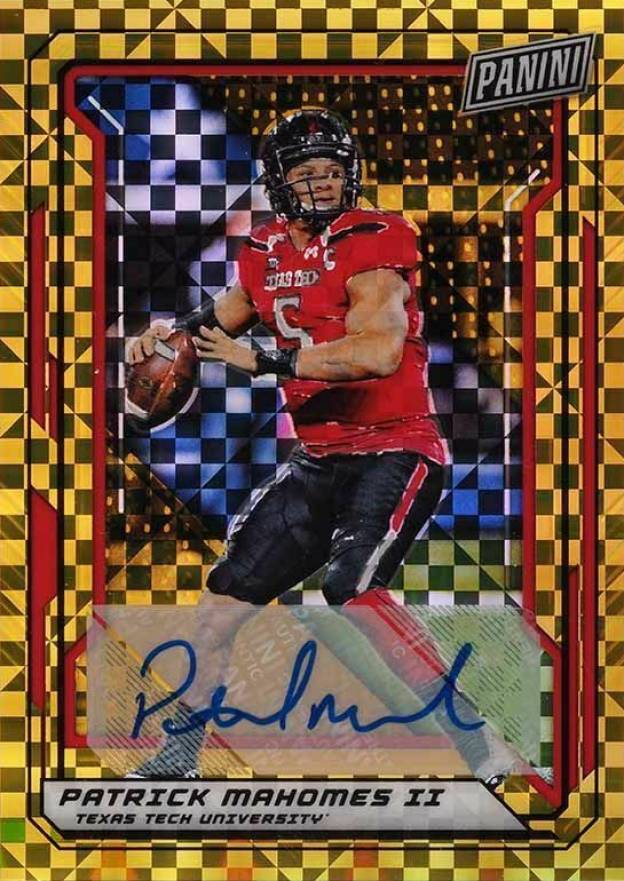 2019 Panini National Convention VIP Gold Party Patrick Mahomes II #73 Football Card