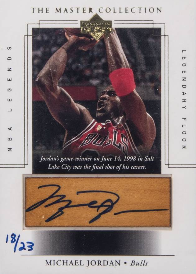 2000 Upper Deck Legends Master Collection Mystery Packs Michael Jordan #MJA1 Basketball Card