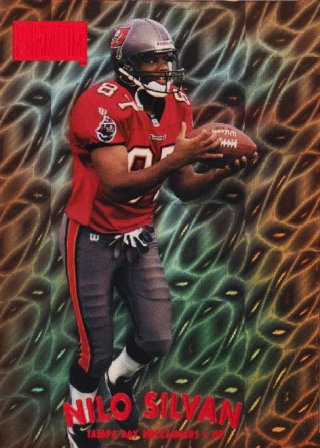 1997 Skybox Premium Nilo Silvan #154SR Football Card