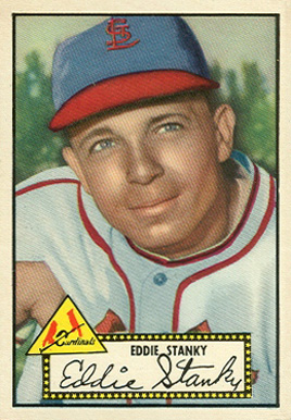 1952 Topps Eddie Stanky #76 Baseball Card