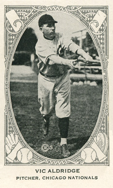 1922 American Caramel Vic Aldridge # Baseball Card