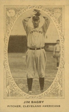 1922 American Caramel Jim Bagby # Baseball Card