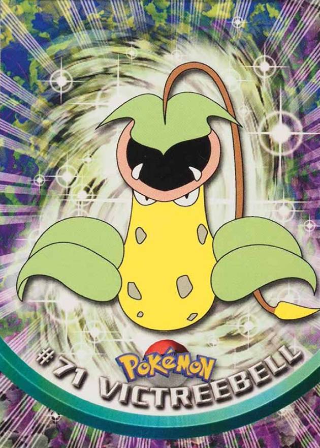 1999 Topps Pokemon TV Victreebell #71 TCG Card