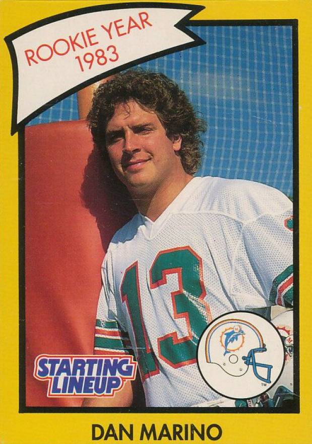 1990 Kenner Starting Lineup Dan Marino # Football Card