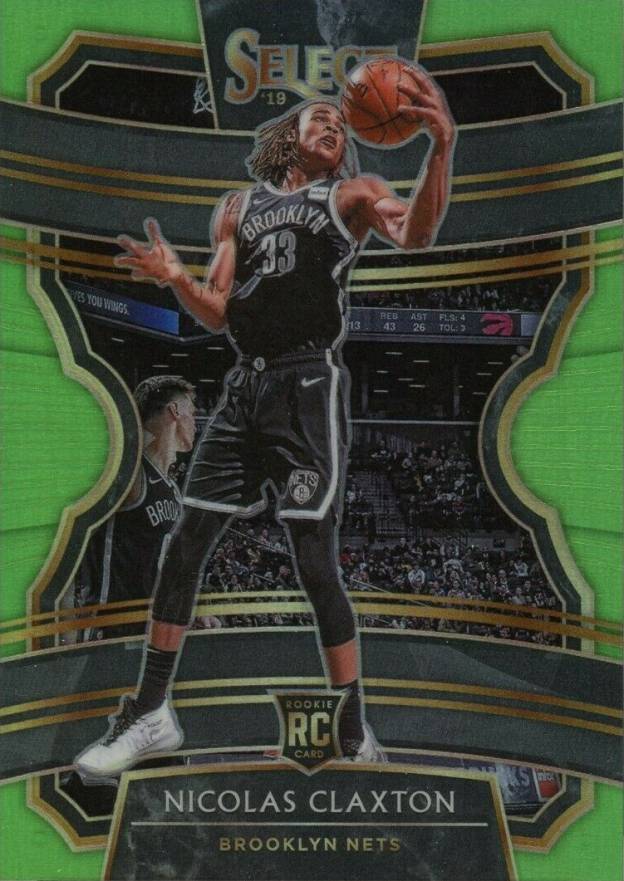 2019 Panini Select Nicolas Claxton #59 Basketball Card