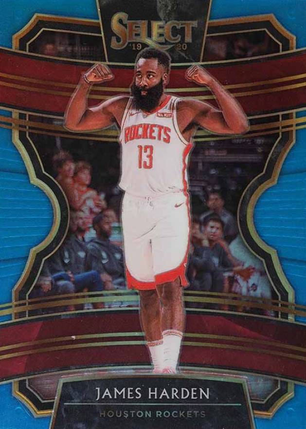 2019 Panini Select James Harden #4 Basketball Card