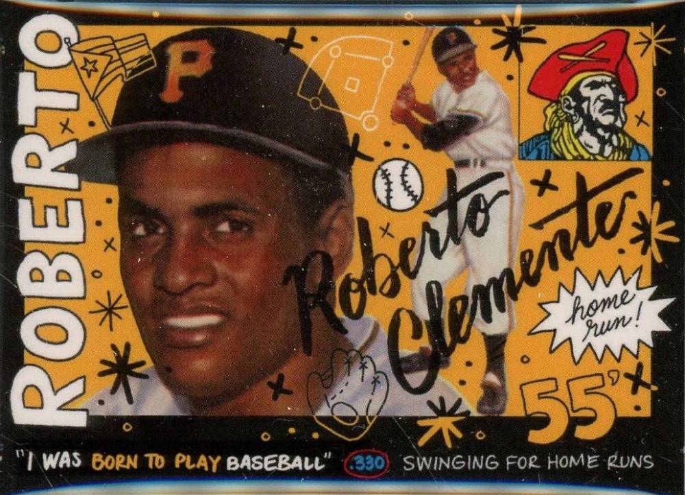 2020 Topps Project 2020 Roberto Clemente/Sophia Chang #110 Baseball Card