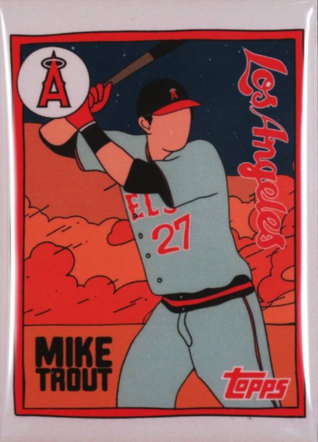 2020 Topps Project 2020 Fucci/Mike Trout #63 Baseball Card