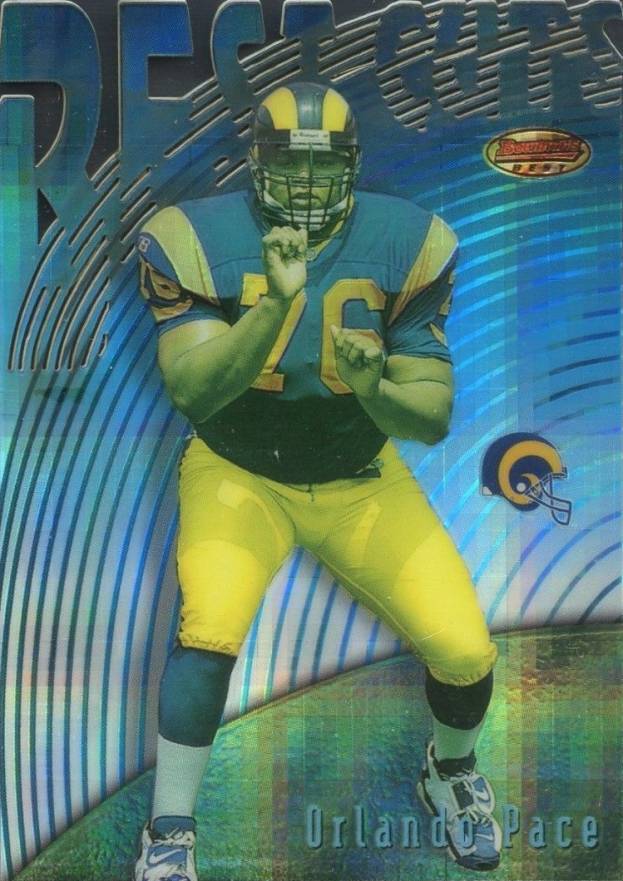 1997 Bowman's Best Cuts Orlando Pace #BC1 Football Card