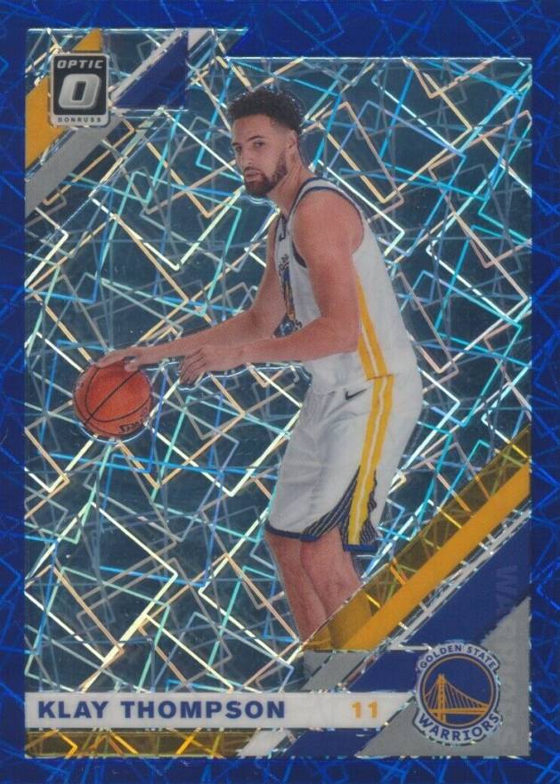 2019 Panini Donruss Optic Klay Thompson #18 Basketball Card