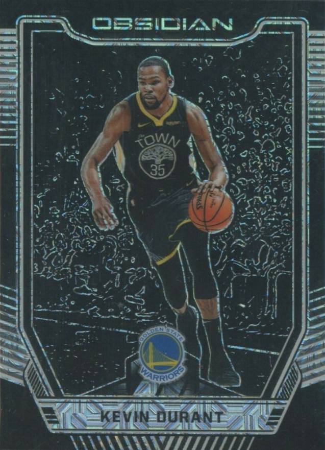 2018 Panini Obsidian Kevin Durant #46 Basketball Card