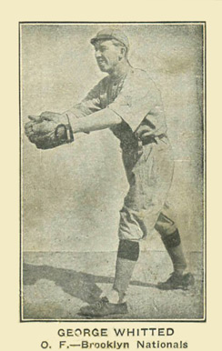 1922 American Caramel--Series of 120 ! RB George Whitted # Baseball Card