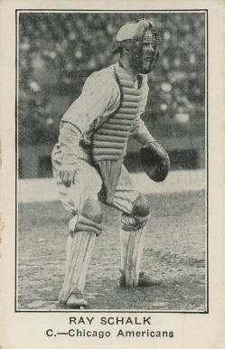 1922 American Caramel--Series of 120 ! RB Ray Schalk # Baseball Card