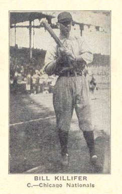 1922 American Caramel--Series of 120 ! RB Bill Killifer # Baseball Card