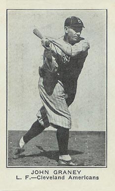 1922 American Caramel--Series of 120 ! RB John Graney # Baseball Card