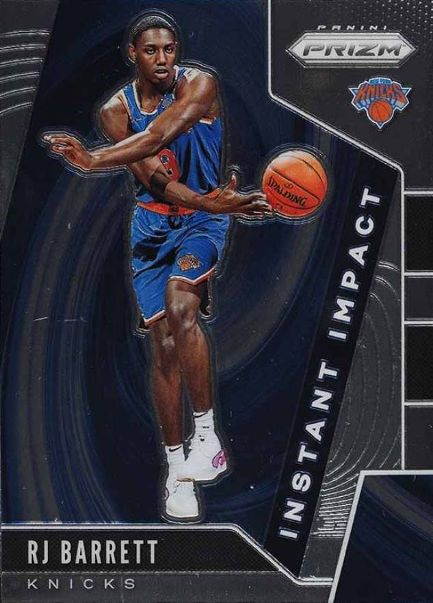 2019 Panini Prizm Instant Impact RJ Barrett #22 Basketball Card