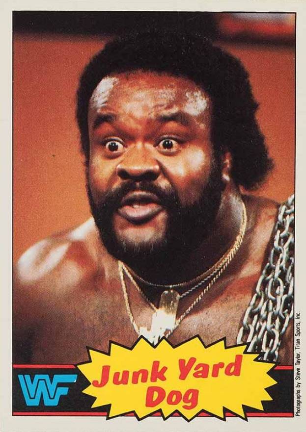 1985 O-Pee-Chee WWF Wrestling Stars Series 1  Junk Yard Dog #4 Other Sports Card