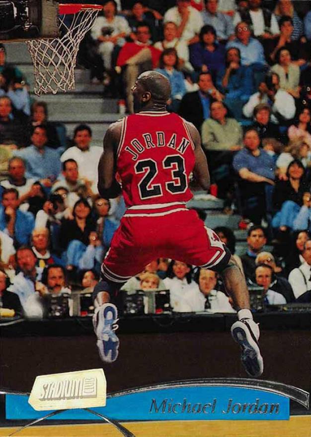 1997 Stadium Club  Michael Jordan #118 Basketball Card
