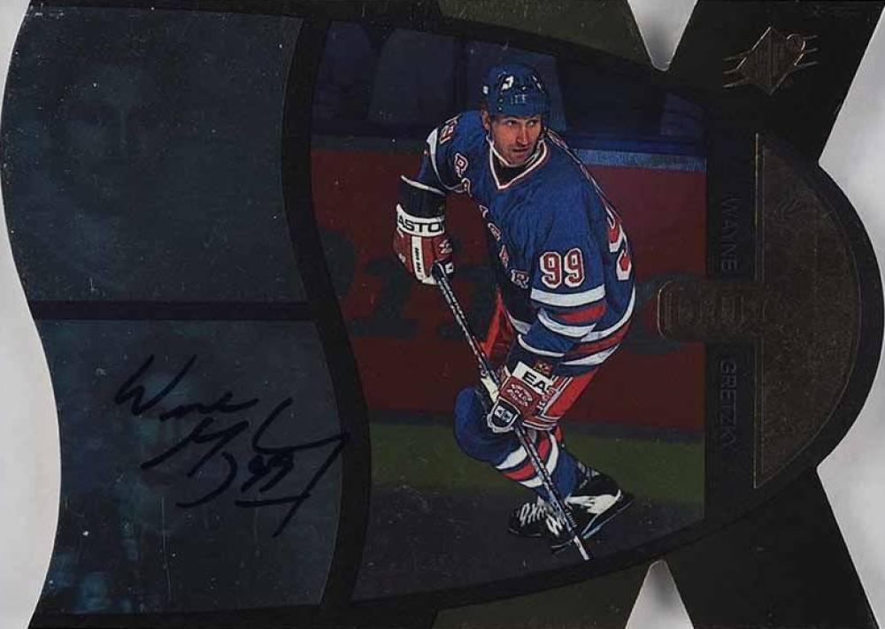 1997 SPx Duoview Autographs Wayne Gretzky #DV Hockey Card