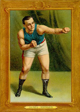 1910 Turkey Reds James Jeffries #55 Other Sports Card