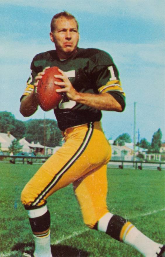 1968 Dexter Press Postcards Bart Starr # Football Card