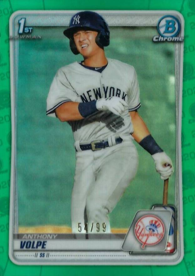 2020 Bowman Chrome Prospects Anthony Volpe #BCP139 Baseball Card