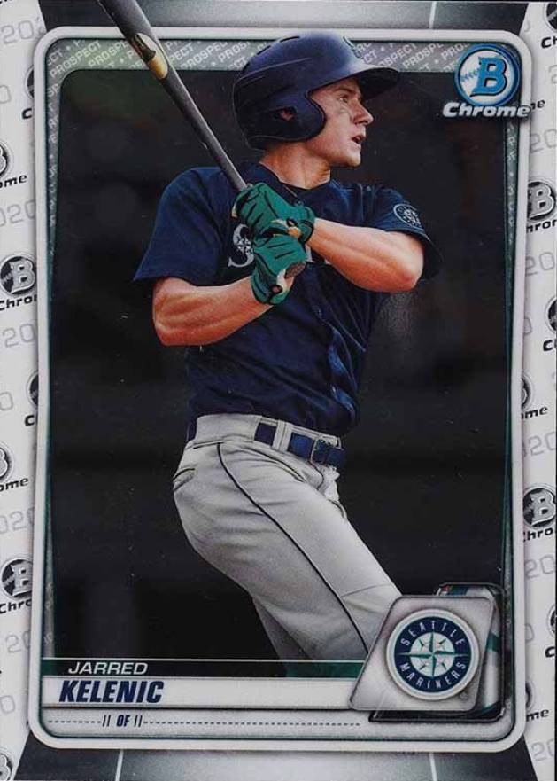 2020 Bowman Chrome Prospects Jarred Kelenic #BCP94 Baseball Card