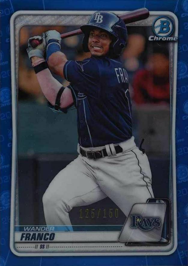 2020 Bowman Chrome Prospects Wander Franco #BCP1 Baseball Card