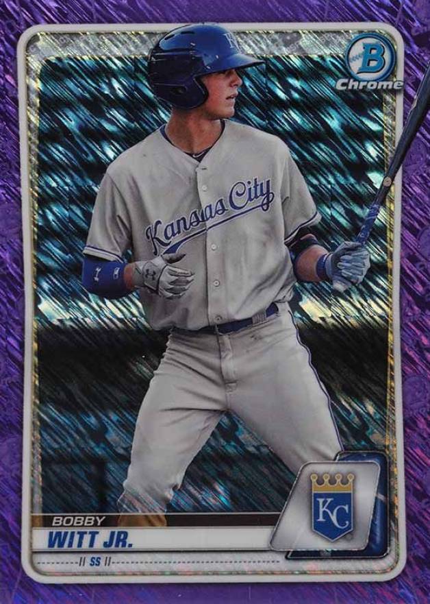 2020 Bowman Chrome Prospects Bobby Witt Jr. #BCP160 Baseball Card