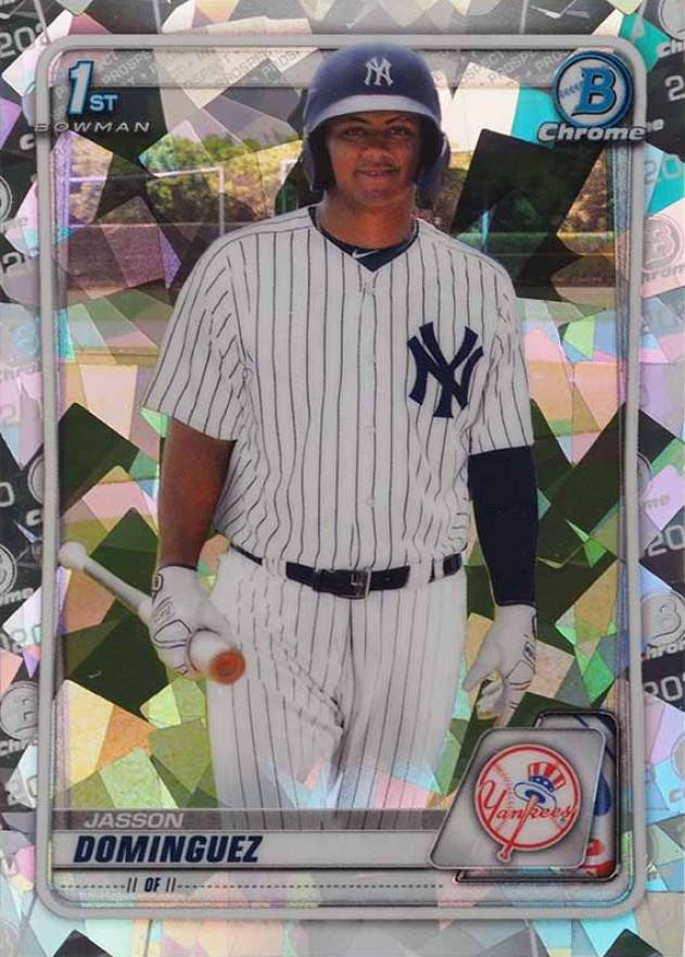 2020 Bowman Chrome Prospects Jasson Dominguez #BCP8 Baseball Card