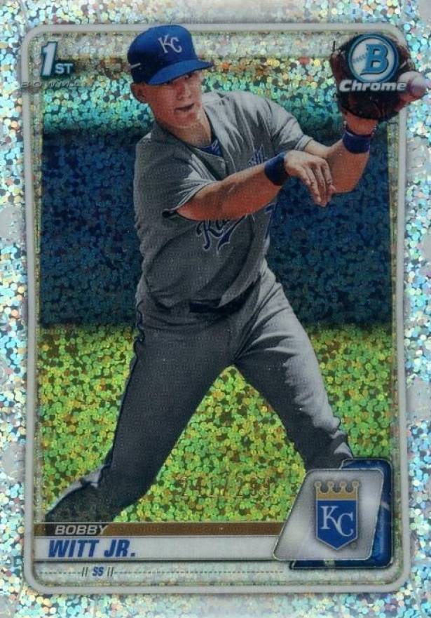 2020 Bowman Chrome Prospects Bobby Witt Jr. #BCP25 Baseball Card