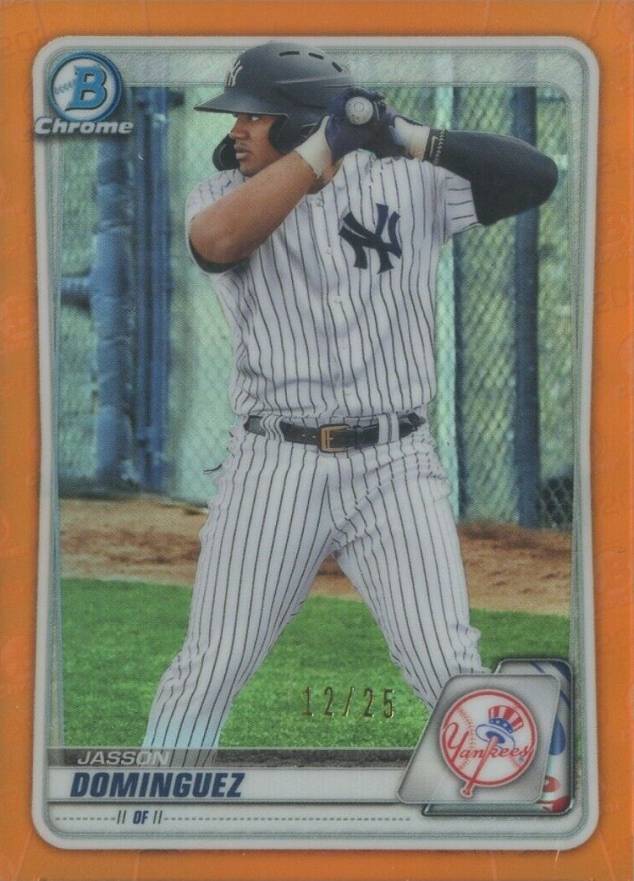 2020 Bowman Chrome Prospects Jasson Dominguez #BCP243 Baseball Card