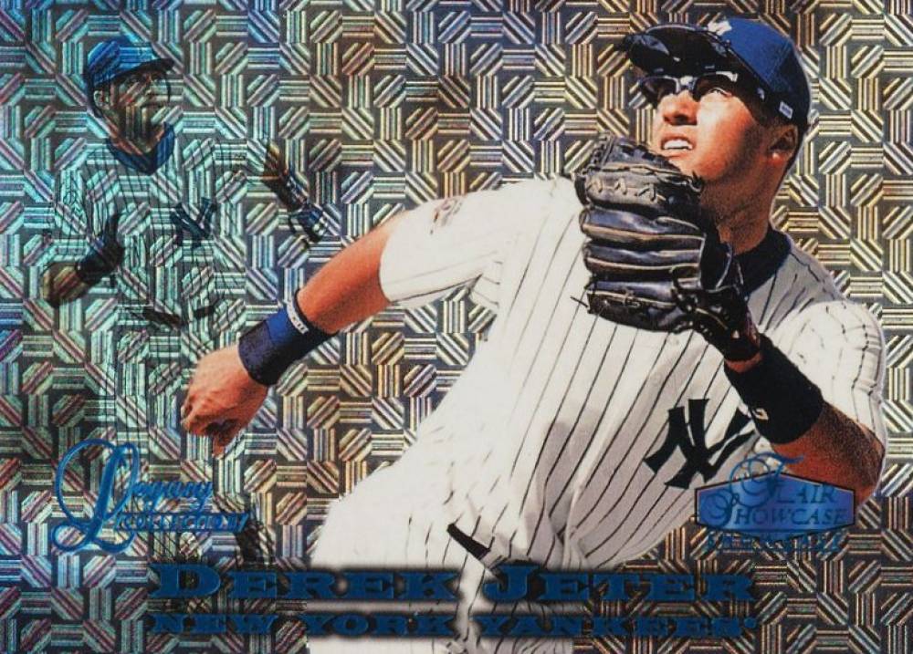 1998 Flair Showcase Legacy Collection Derek Jeter #14 Baseball Card