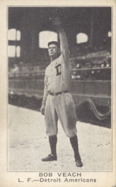 1921 American Caramel--Series of 80 Bob Veach # Baseball Card